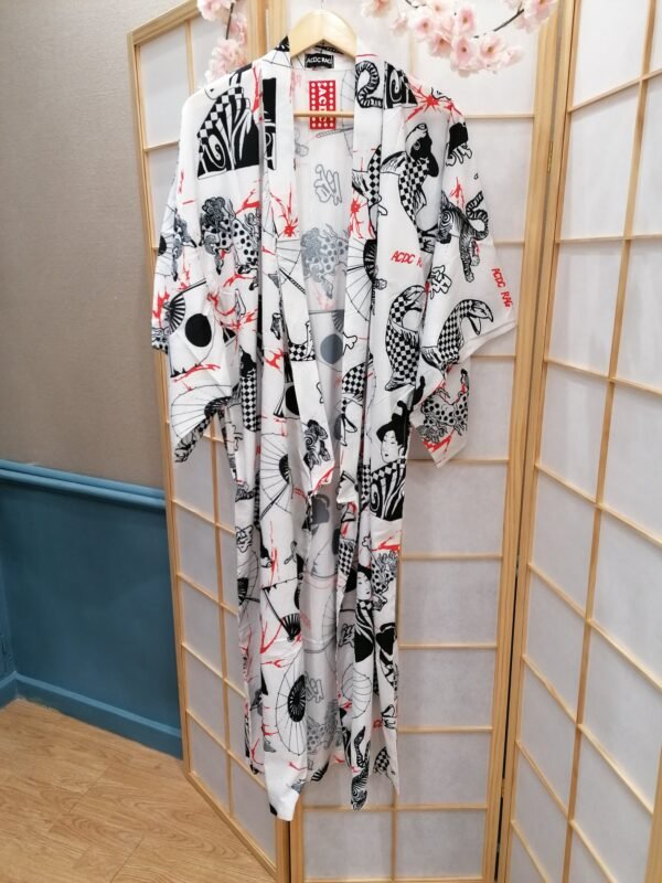 Kimono ACDC Rag blanc